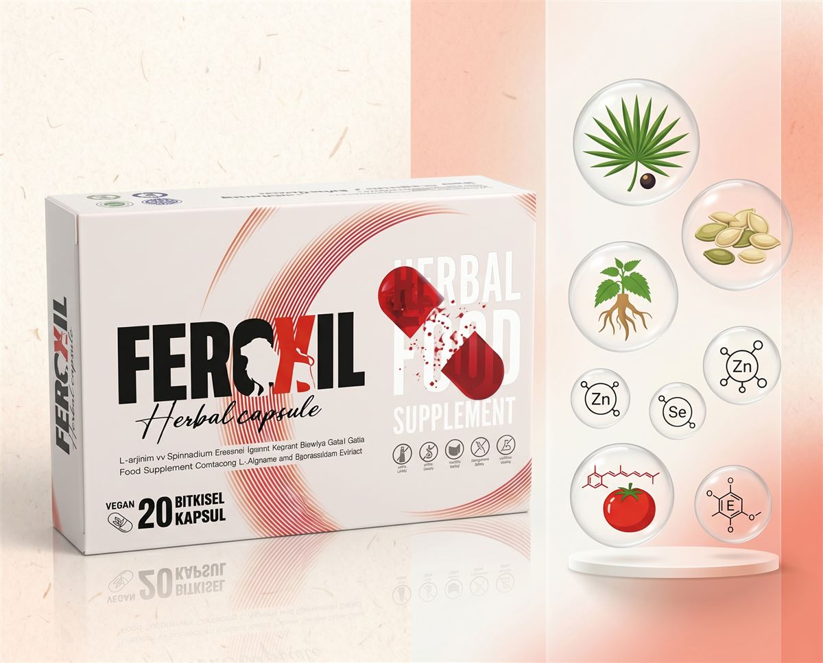 Feroxil bitkisel prostat destek kapsülleri